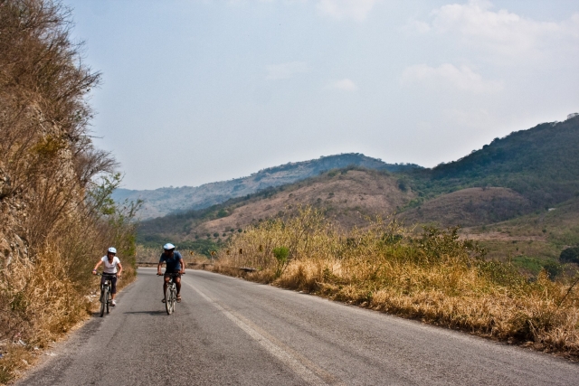 Pedaleando en pareja